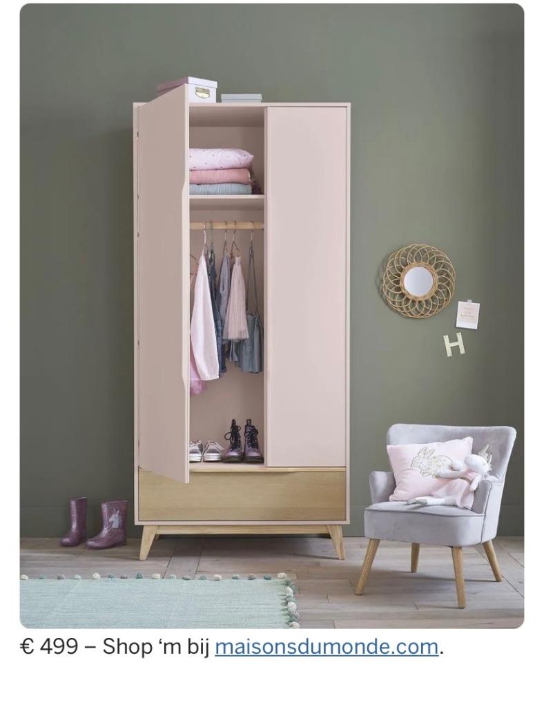 kinderkamer maison du monde  3 stuks !, Kinderen en Baby's, Kinderkamer | Commodes en Kasten, Gebruikt, Kast, 105 cm of meer, Minder dan 75 cm