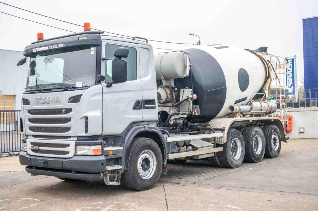 Scania G400-8x4+MIXER 9M3(2020), Achat, Boîte manuelle, Diesel, Air conditionné