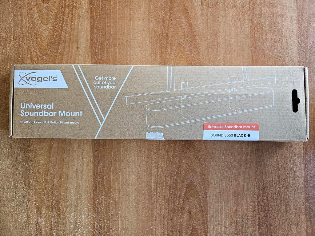 Vogel's 3550 soundbar mount, Audio, Tv en Foto, Televisiebeugels, Ophalen, Nieuw