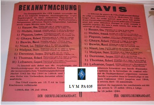 Je cherche : Affiches Citadelle de Liège, Collections, Objets militaires | Seconde Guerre mondiale, Enlèvement ou Envoi, Autres