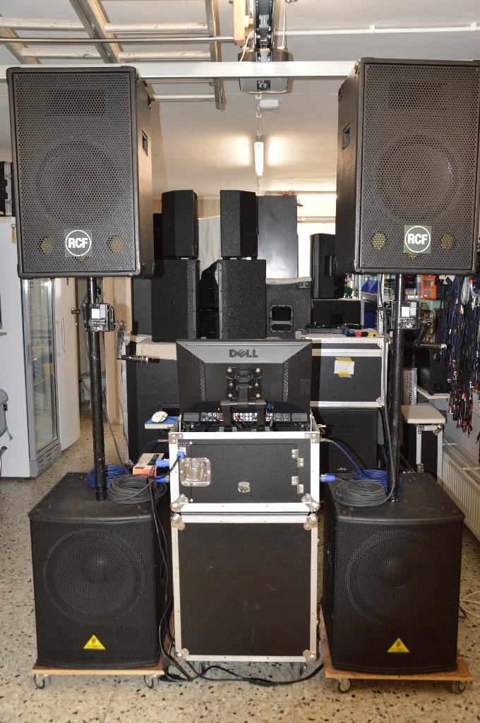 DISCO BAR MET BESTUURD COMPUTER, Muziek en Instrumenten, Dj-sets en Draaitafels, Zo goed als nieuw, Dj-set, Overige merken, Ophalen