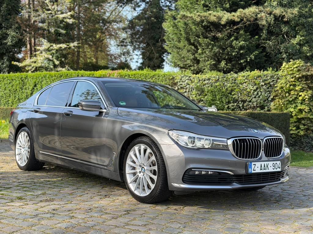 Bmw 730d 250.000km 2016 euro6b luxury, Leder, Bedrijf, Parkeercamera, Te koop