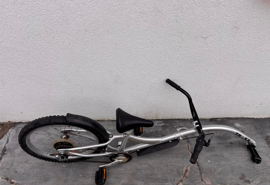 Aanhangfiets, Fietsen en Brommers, Fietsaccessoires | Aanhangwagens en Karren, Ophalen, Zo goed als nieuw, Aanhangfiets