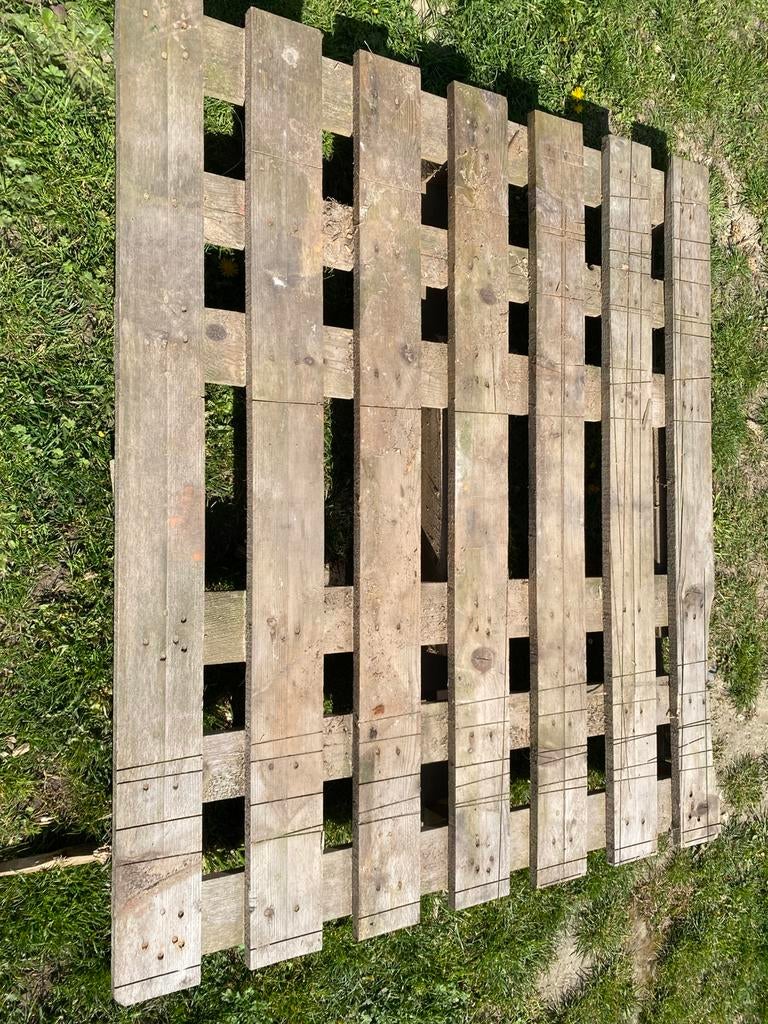 Gratis grote houten pallet, Bricolage & Construction, Enlèvement, Utilisé, Palette