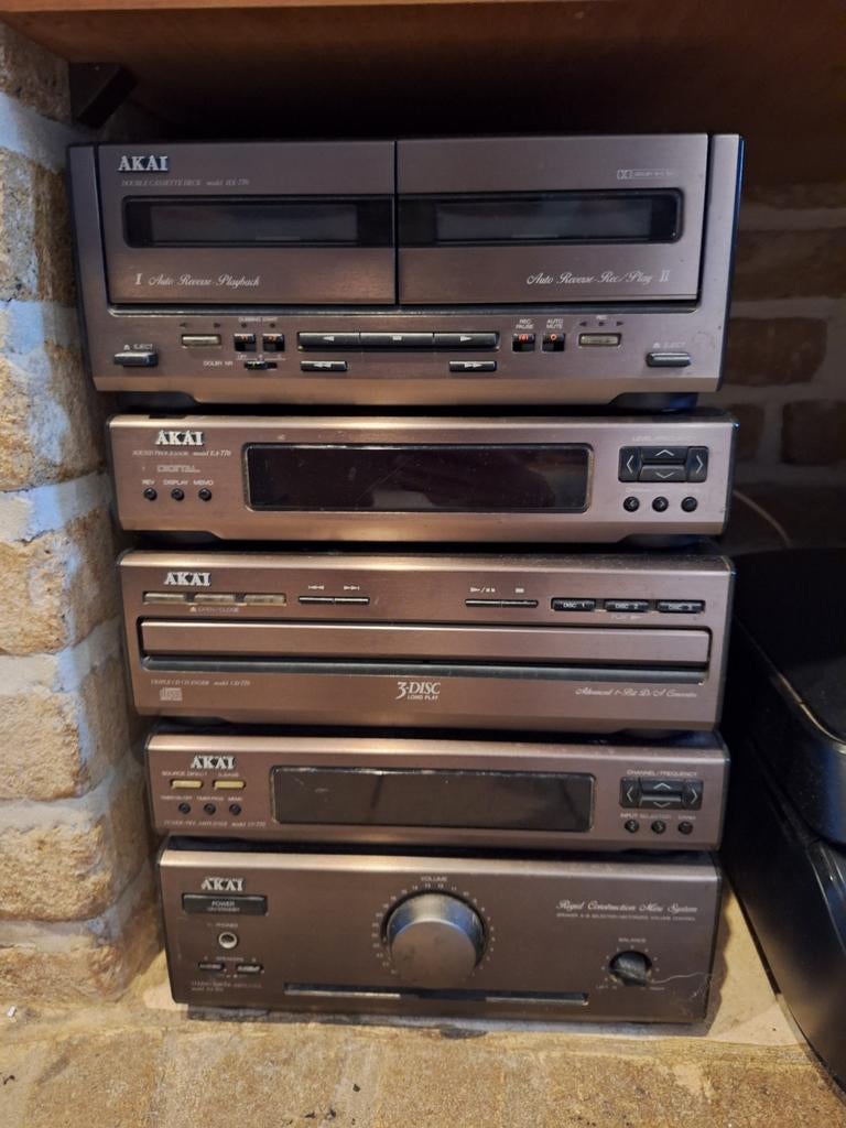 Stereoketen inclusief 2 boxen, Ophalen