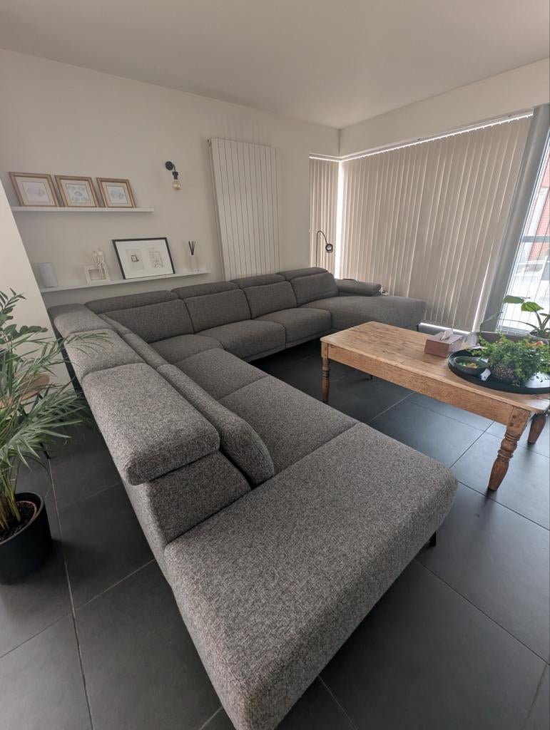 Grand canapé à vendre en raison d'un déménagement, Maison & Meubles, Canapés | Coins salons complets, Enlèvement