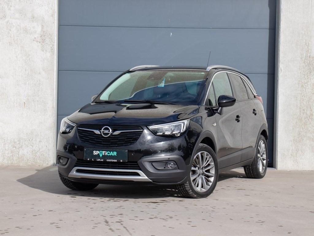 Opel Crossland X INNOVATION 1.2 MT5 110PK|CAMERA|NAVI|PANO, Zwart, 5 deurs, Crossland X, https://public.car-pass.be/vhr/29fe6bbd-2b7a-4872-a5e7-325da0d3f83d