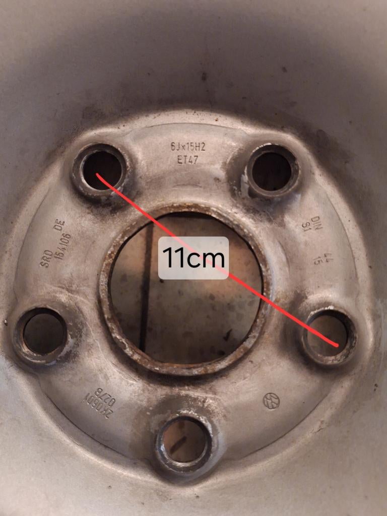 2 VW Touran-velgen, Ophalen