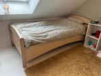 Lit en bois, Maison & Meubles, Chambre à coucher | Chambres à coucher complètes, Enlèvement, Utilisé, Une personne, Modern