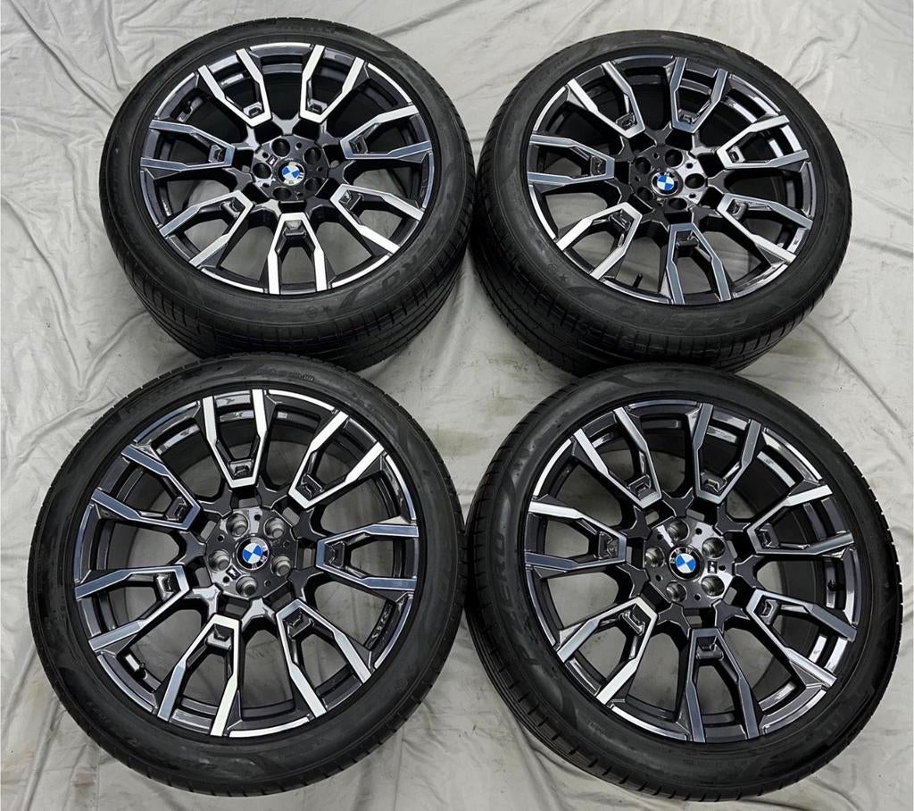 Jantes Bmw 21 pouces X5 G05 et X6 G06 d'origine 915m neuves, Enlèvement, 21 pouces, Pneus été, Pneus et Jantes