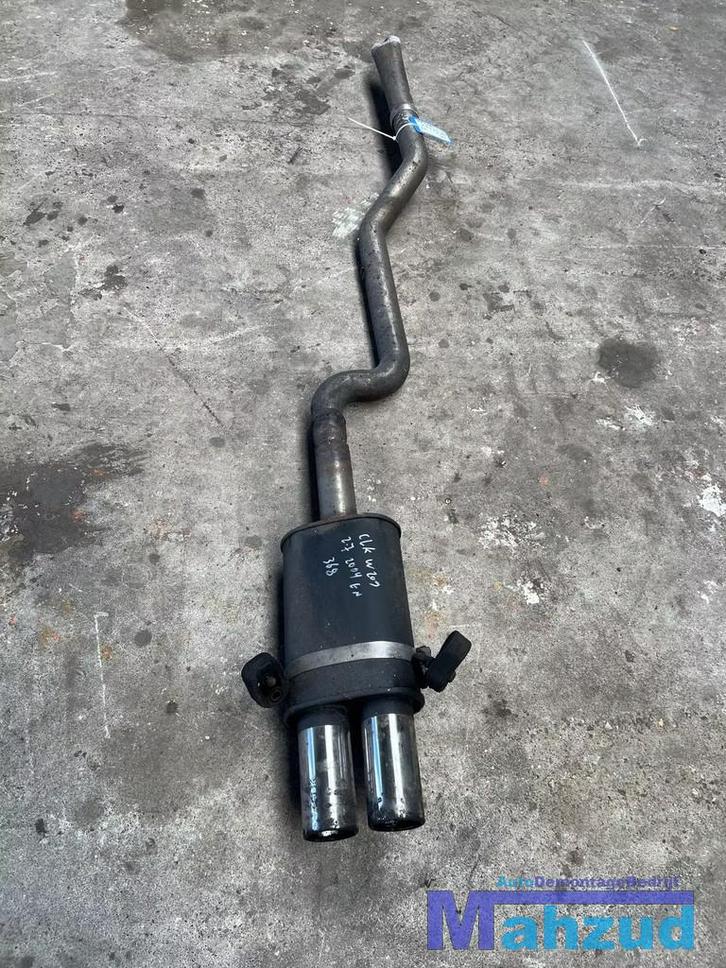 MERCEDES CLK W209 einddemper uitlaat 2002-2011, Auto-onderdelen, Uitlaatsystemen, Mercedes-Benz, Gebruikt