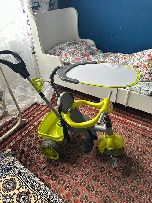 Kinder driewieler met duwstang, Fietsen en Brommers, Fietsen | Driewielers, Zo goed als nieuw, Duwstang, Ophalen