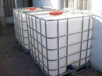 ibc containers 1000l met kraan zijn gereinigd  beschikbaar voor biedingen