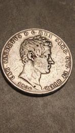 Italia Sardegna,5 Lire 1836P,Turin,RARE (51.000 stuks), Ophalen of Verzenden, Italië, Losse munt, Zilver