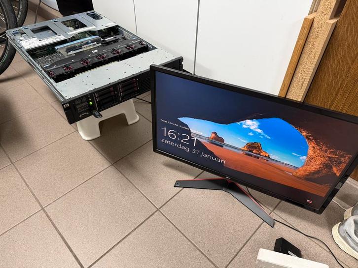 HP proliant DL380 G7, Informatique & Logiciels, Serveurs, Comme neuf, Enlèvement