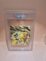 Pokémon pikachu gold art 1 shikishi psa 8 jumbo, Enlèvement ou Envoi