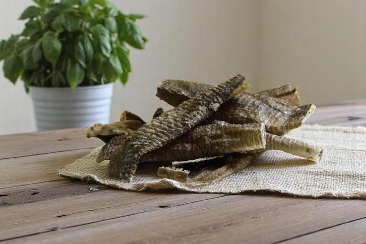 Kabeljauwhuid gedroogd, Dieren en Toebehoren, Dierenvoeding, Hond, Ophalen of Verzenden