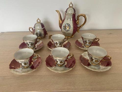 Chinees koffiesetje / Chinese coffee set / ensemble de café, Antiek en Kunst, Antiek | Servies los, Ophalen of Verzenden