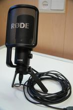 RODE NT-USB microfoon, Muziek en Instrumenten, Microfoons, Studiomicrofoon, Ophalen of Verzenden, Zo goed als nieuw