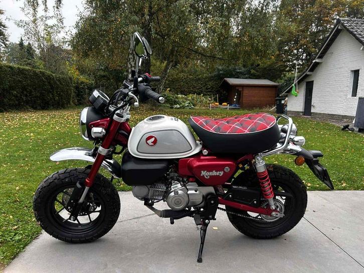 Honda Monkey 125 Nieuwstaat, Motoren, Motoren | Honda, Particulier, 11 kW of minder, 1 cilinder, Minimaal motorrijbewijs A1, ABS