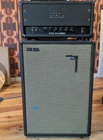 FAD Bassman top + 2x12 speakerkast beschikbaar voor biedingen