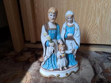 Vintage beeld Jozef Maria en kindje jezus, Enlèvement ou Envoi, Comme neuf
