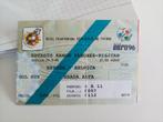 Ticket Spanje vs België 29/03/1995, Utilisé, Enlèvement ou Envoi