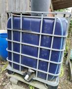Ibc 1000l, Tuin en Terras, Regentonnen, Ophalen, Kunststof, Gebruikt, Met kraantje