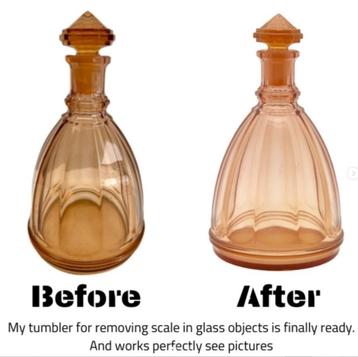 Before and After Cleaning Tumbler beschikbaar voor biedingen