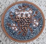 Klein vintage Grieks wandbordje, druiventros, Bonis Original, Ophalen of Verzenden