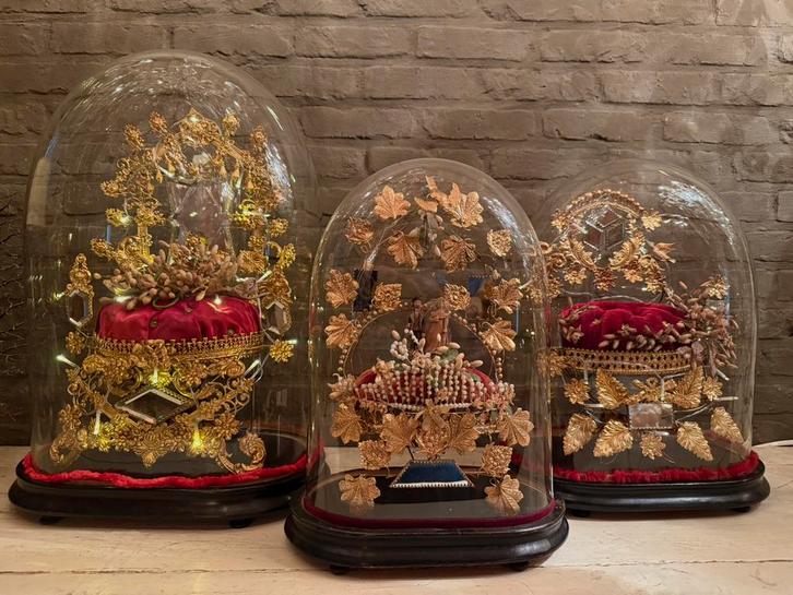 Cloches de mariée anciennes dans leur état d'origine !, Antiquités & Art, Curiosités & Brocante, Enlèvement