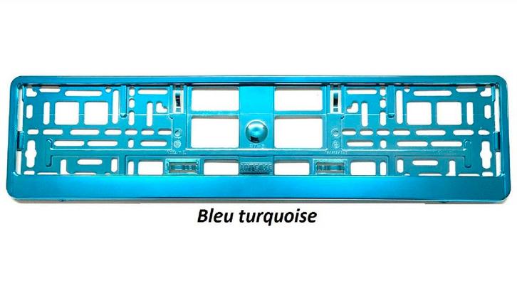 Turkooisblauwe kentekenplaathouder, Auto diversen, Auto-accessoires, Nieuw, Ophalen of Verzenden