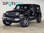 Jeep Wrangler 4xe Sahara, Auto's, Automaat, Zwart, Zwart, Hybride Elektrisch/Benzine