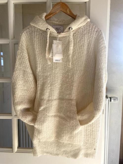 LN Knits Hannah hoodie, Kleding | Dames, Truien en Vesten, Nieuw, Maat 38/40 (M), Wit, Ophalen of Verzenden