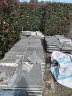 Terras - tegels - +/- 24 m² (gebruikt), Tuin en Terras, Tegels en Klinkers, Ophalen, Gebruikt, Terrastegels, Natuursteen