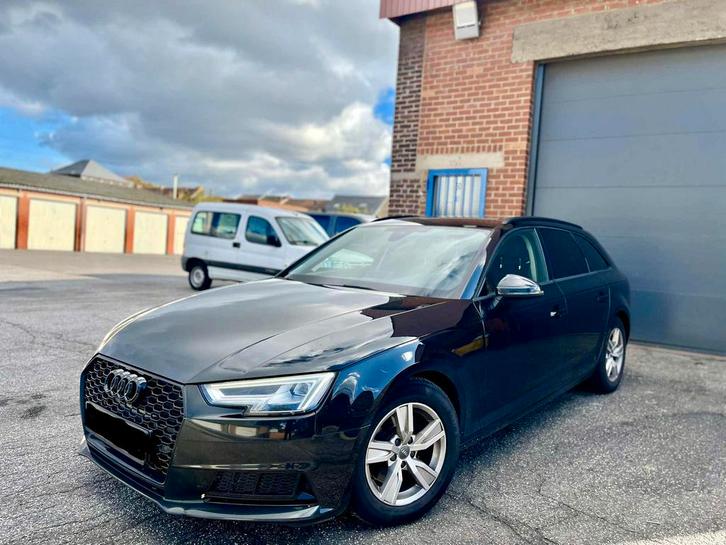 Audi A4 2.0TDI 2018, Auto's, Audi, Particulier, A4, Diesel, Euro 6, Break, 5 deurs, Automaat, Zwart, Zwart, Leder, Ophalen