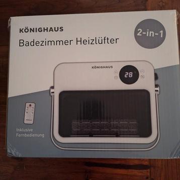 Badkamer verwarming. Blower.  🔥NIEUW🔥 beschikbaar voor biedingen