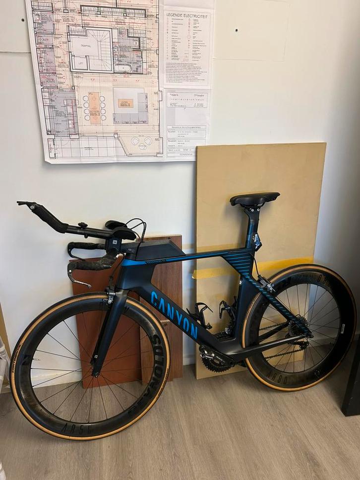 Canyon Speedmax – Triathlon / Tijdritfiets, Fietsen en Brommers, Fietsen | Racefietsen, Zo goed als nieuw, Carbon, Ophalen