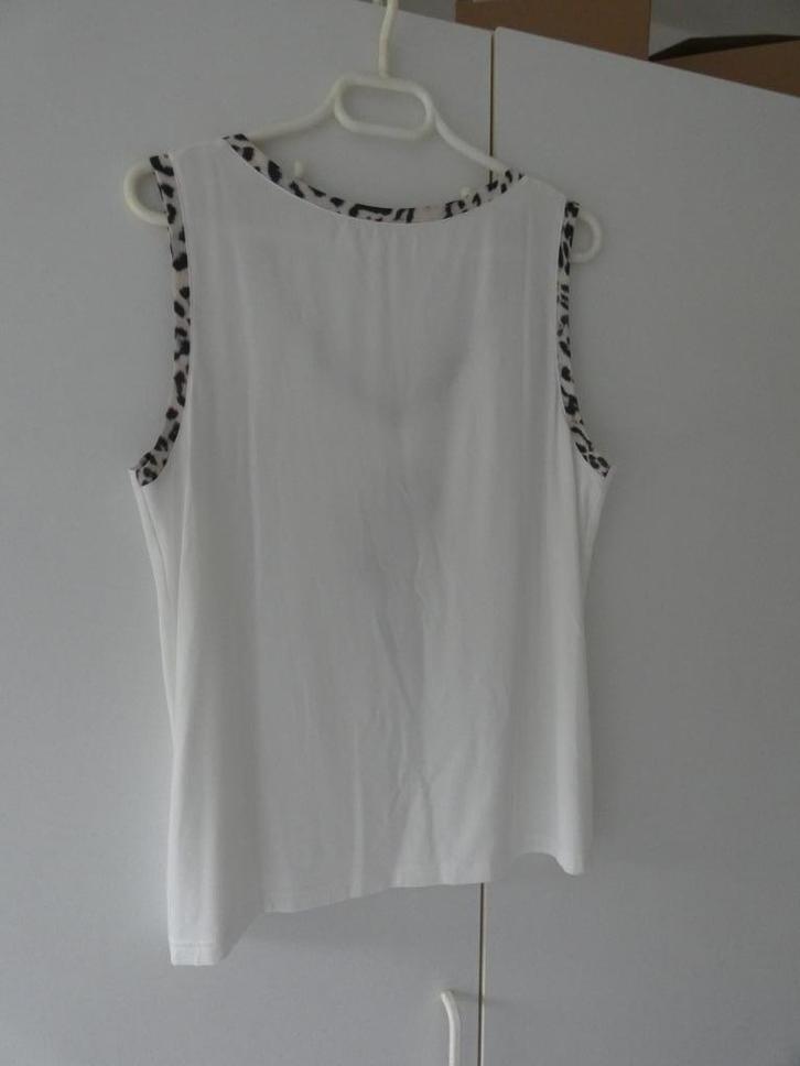 Fuego T-shirt voor dames, Kleding | Dames, T-shirts, Gedragen, Maat 42/44 (L), Wit, Zonder mouw, Ophalen of Verzenden