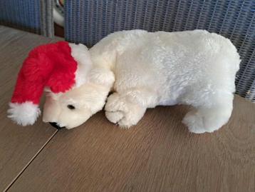 Kerstbeertje met muts beschikbaar voor biedingen