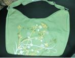 kleine originele tas, versierd met bloemenpatronen..., Handtassen en Accessoires, Tassen | Schoudertassen, Nieuw, Groen, Ophalen of Verzenden