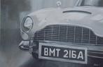 olieschilderij laten maken van je classic car bike, Auto's, Zwart, Zwart, Particulier, Te koop