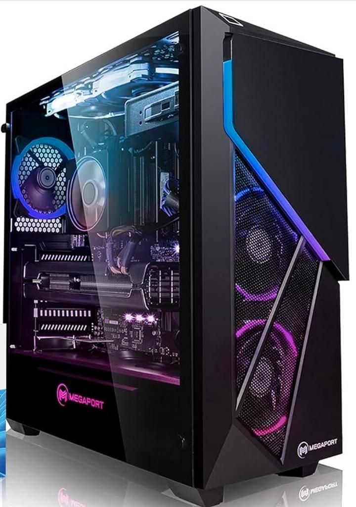 Megaport High End Game PC, Computers en Software, Desktop Pc's, Zo goed als nieuw, 3 tot 4 Ghz, SSD, 16 GB, Met videokaart, Gaming