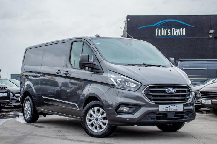 Ford Transit Custom 2.0 TDCI Aut. 170PK 3 Plaatsen, Auto's, Bestelwagens en Lichte vracht, Bedrijf, Te koop, ABS, Achteruitrijcamera