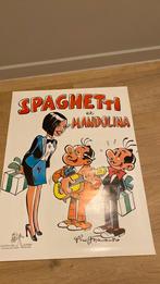 Affiche attanasio spaghetti années 1980, Comme neuf, Enlèvement ou Envoi