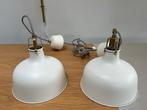 IKEA lampenset (duo), Gebruikt, Ophalen of Verzenden, IKEA, Metaal