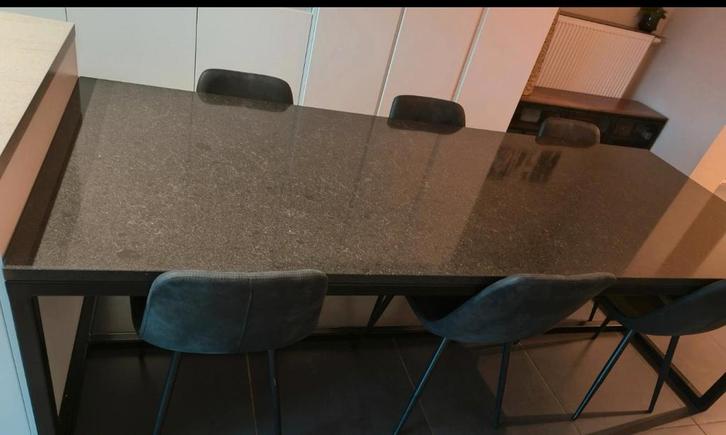 Eettafel, Huis en Inrichting, Tafels | Eettafels, Metaal, Ophalen