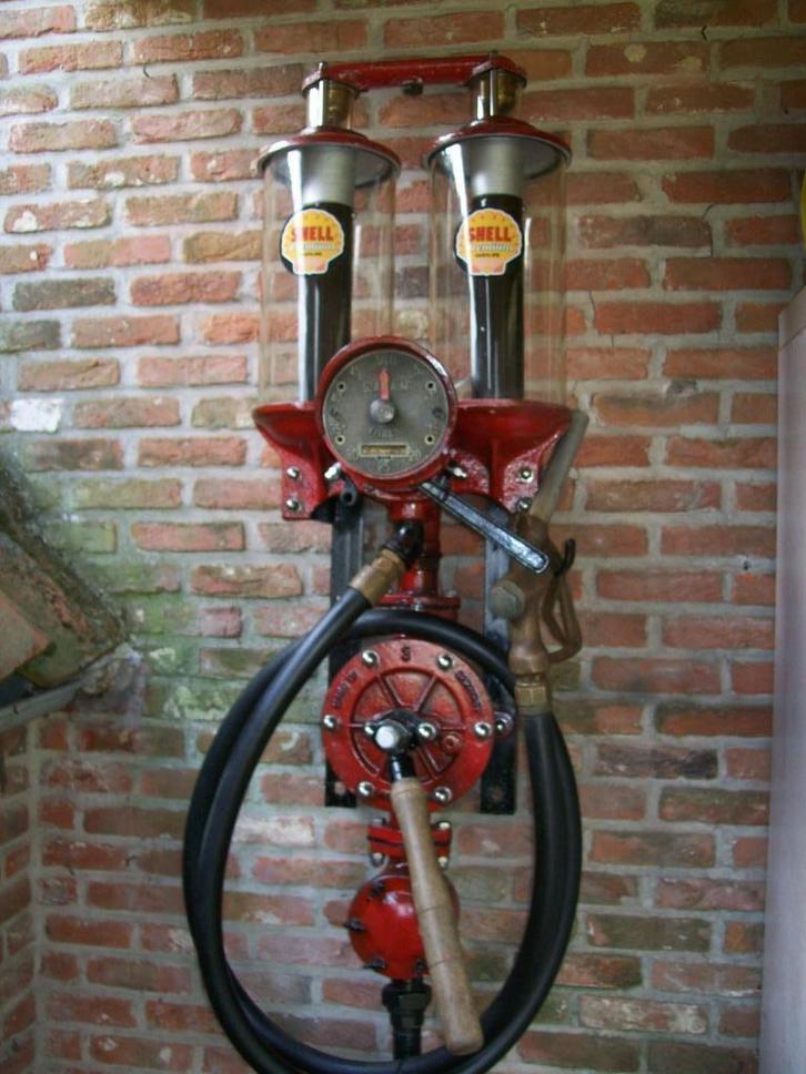 Benzinepomp, Verzamelen, Merken en Reclamevoorwerpen, Gebruikt, Gebruiksvoorwerp, Ophalen