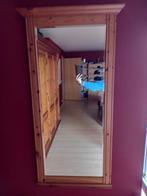 Mooie spiegel met houten kader, Huis en Inrichting, Ophalen, 100 tot 150 cm, Zo goed als nieuw, Rechthoekig