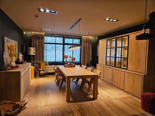 Prachtige teakhout eetkamer EINDE COLLECTIE, Huis en Inrichting, Overige Huis en Inrichting, Nieuw, Ophalen